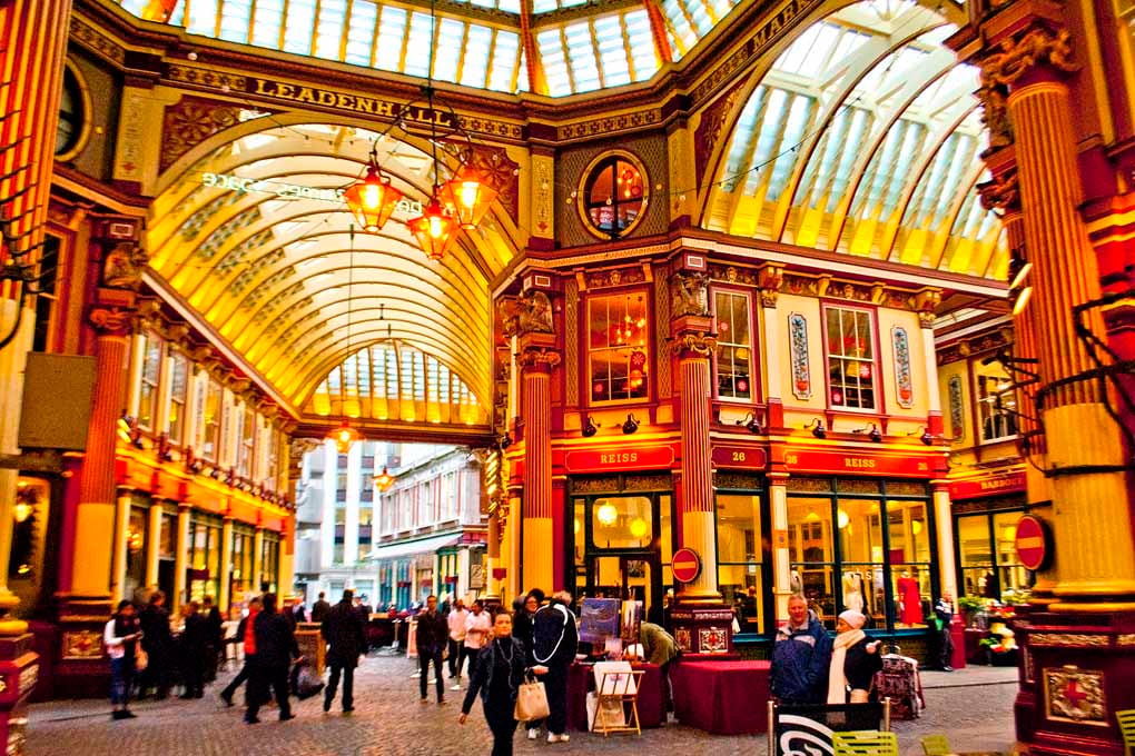 Leadenhall Market City of London England Photograph Print