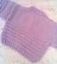 Child's Chunky Cardigan with Cable Panel Front, Child's Cardigan, Custom Make - Image 2