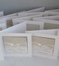 Handmade diamond 60th wedding anniversary card, modern, designer - Image 5
