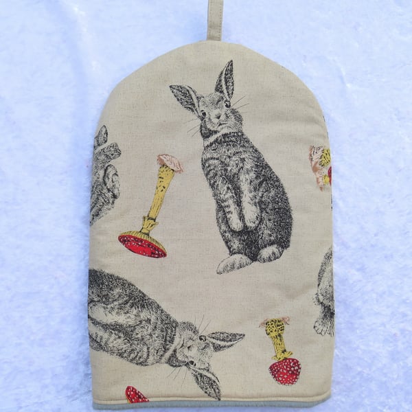 Cafetiere Cosy, rabbit design, to fit a 2-4 cup cafetiere