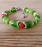 Handmade bracelet and earring set - Image 3