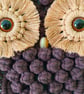 Brown Macrame Owl Wall Hanging - Handmade Boho Wall Decor. - Image 5