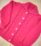 Knitted Cabled Chunky Cardigan with a Collar, Children's Gift Ideas, Custom Make - Image 10