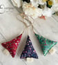 Liberty Donna Leigh Tana Lawn Floral Fabric Christmas Trees Hanging Decorations  - Image 3
