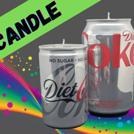 Diet Cola Soda Candle