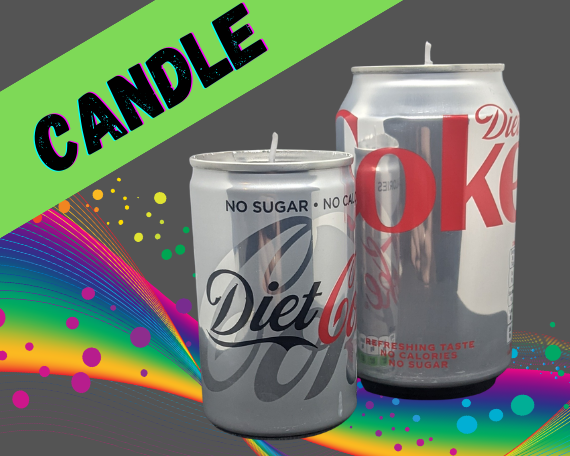 Diet Cola Soda Candle