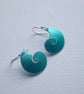 Shell earrings in turquoise - Image 4