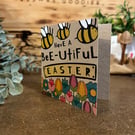 Bee Card, Easter Card, Have a Bee-utiful Easter, Eco Friendly Bee Cards