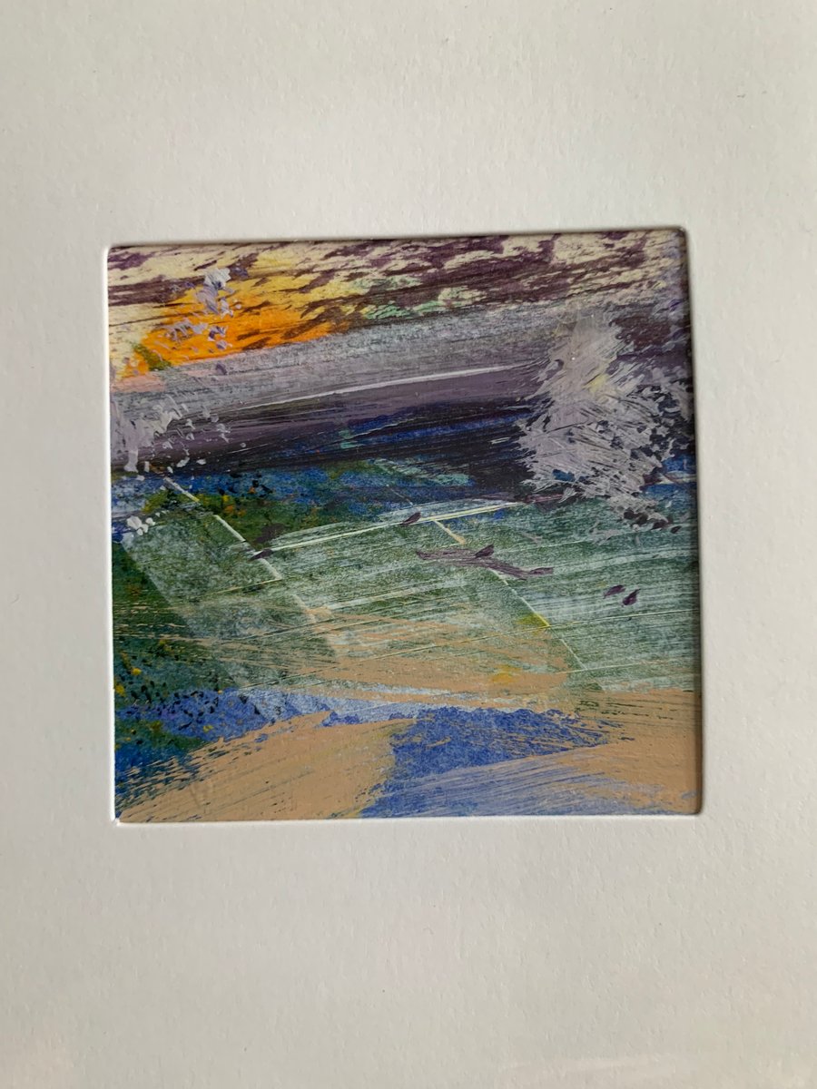 Unique Greetings Card for framing.