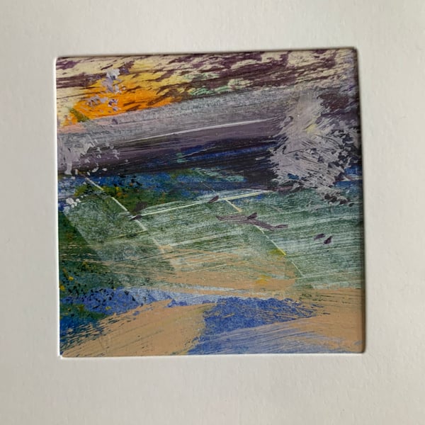 Unique Greetings Card for framing.