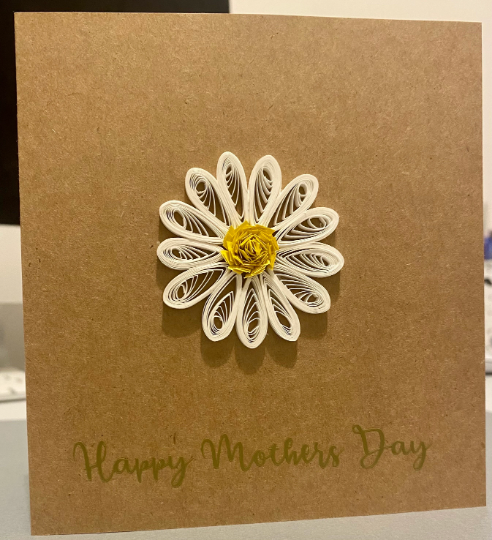 Quilled Mothers Day Card