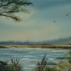original art landscape painting ( ref F 133)