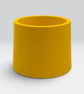 Small Yellow Round Plant Pot 7.5 cm Indoor Succulent Planter Gift - Image 7