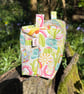 Make-up bag (large) in disco cowboy print - Image 1