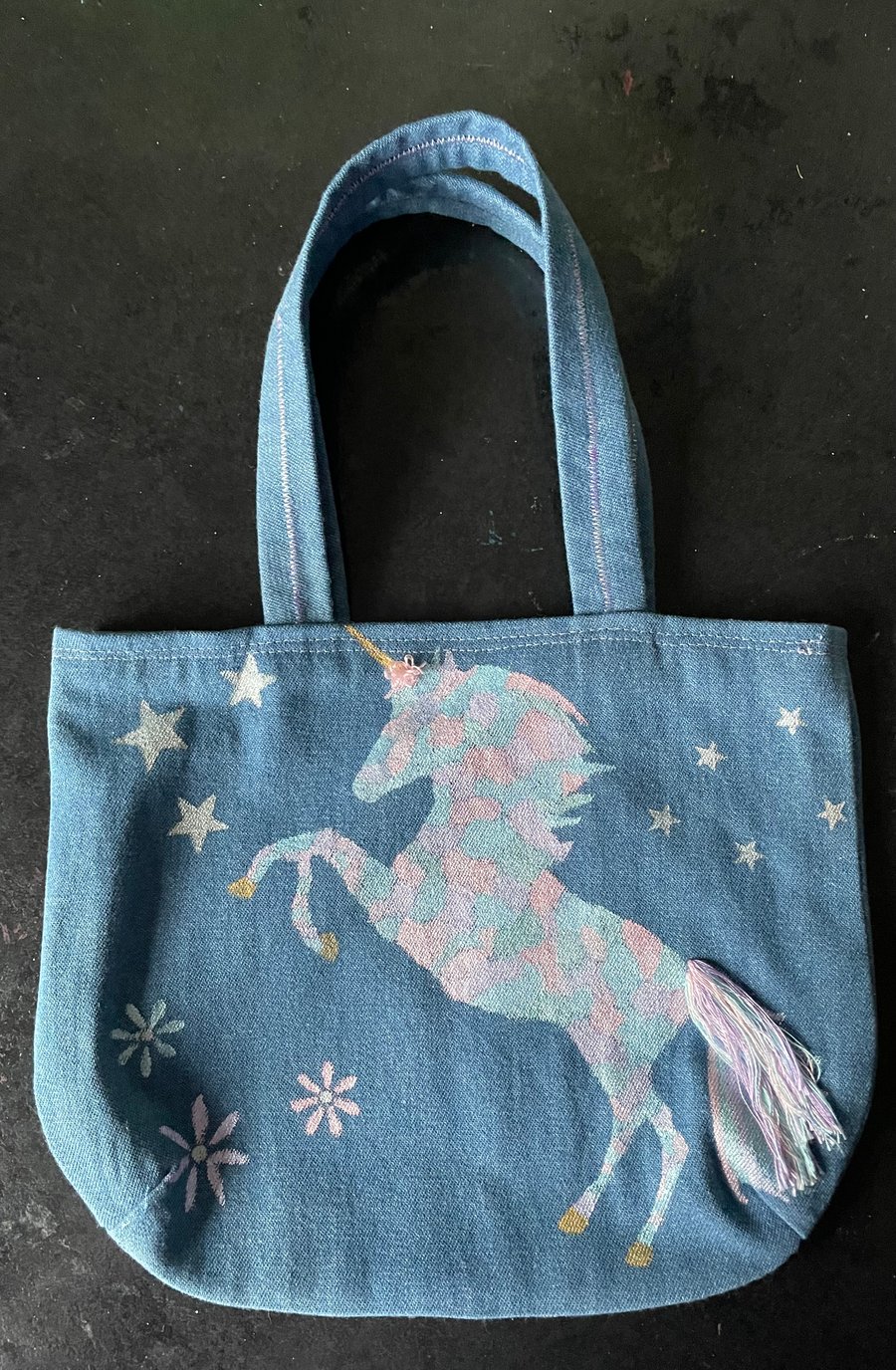 Unicorn Mini Toe Bag