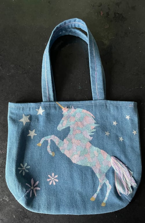 Unicorn Mini Toe Bag