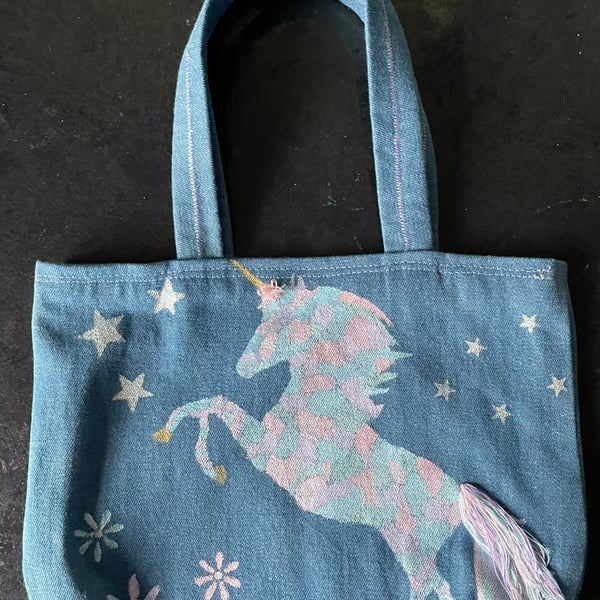 Unicorn Mini Toe Bag