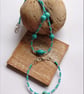 Turquoise Tides - Artisan Handmade Statement Set - Image 4
