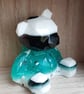 Gorgeous Minty Fresh Resin Bear - Ornament - Figurine - Home Decor - Image 2