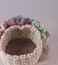 Crochet cuff with three flower blooms - Image 5