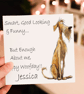 Boarder Terrier Dog Birthday Card, Dog Birthday Card, Personalized Dog Breed 