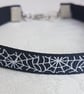 Spooky Spiderweb Ribbon Bracelet - 7 inch - Image 3