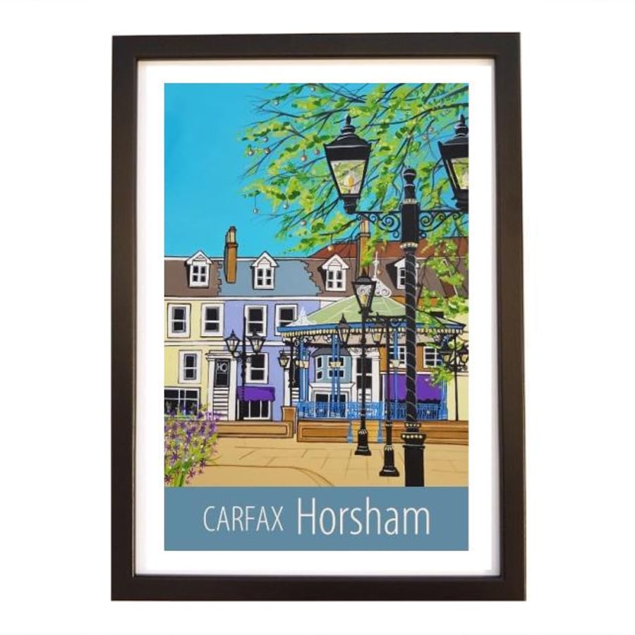Horsham Carfax - black frame