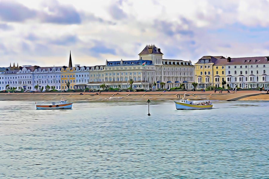 A5 Greeting Card Llandudno North Wales