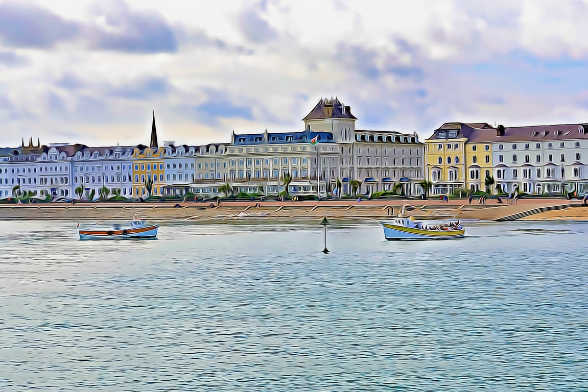 A5 Greeting Card Llandudno North Wales