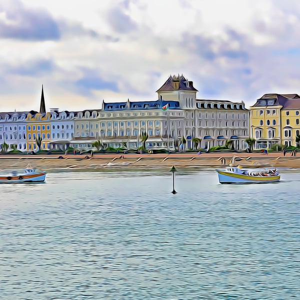 A5 Greeting Card Llandudno North Wales