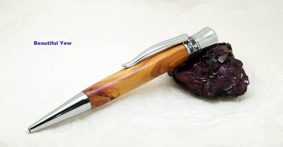 Beautiful Yew Epsilon ballpoint pen