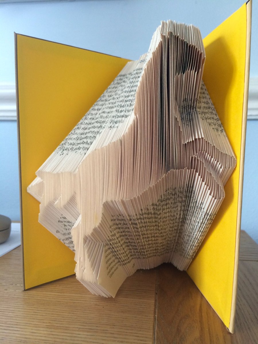Rearing Horse MMF Book folding Pattern - EMAILED PDF PATTERN