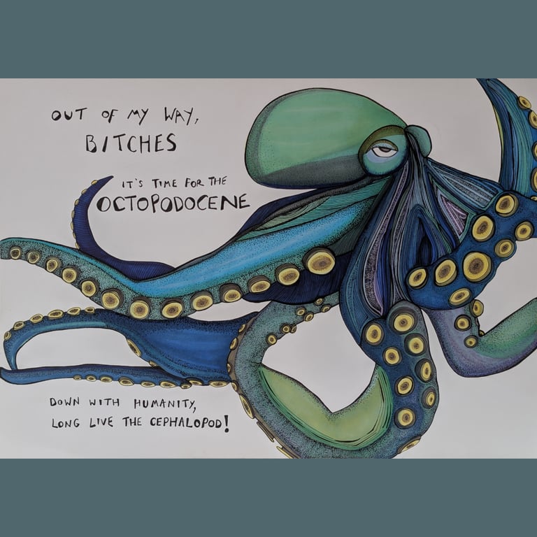Octopodocene Postcards - Pack of 5