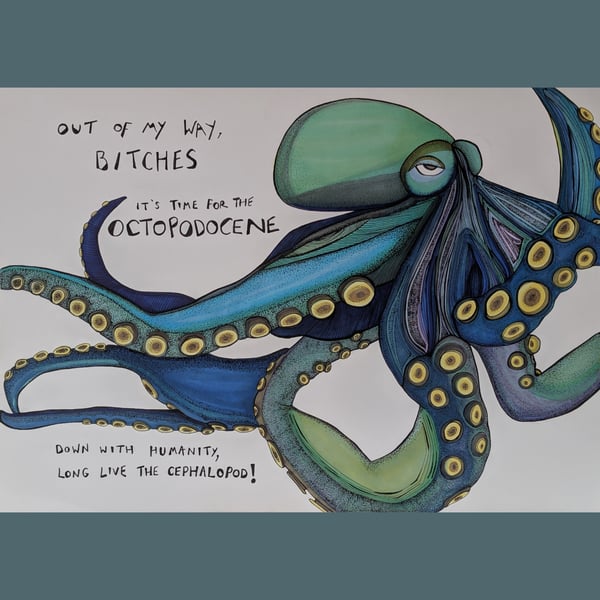Octopodocene Postcards - Pack of 5