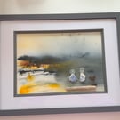 A stroll on the shore 