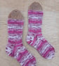 Socks, hand knitted, MEDIUM, adult size 5-6 - Image 5