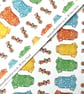 Seasonal New Baby Gift Wrap with Tag and Matching Card - Image 2