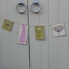 Wild Flower - 110cm - Screen printed Bunting