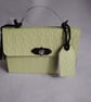 Lime and Liquorice Argyle Embossed Handbag Style Gift Bag  - Image 3