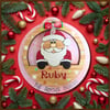 Father Christmas Hanging Decoration - Personalised Santa Claus Bauble