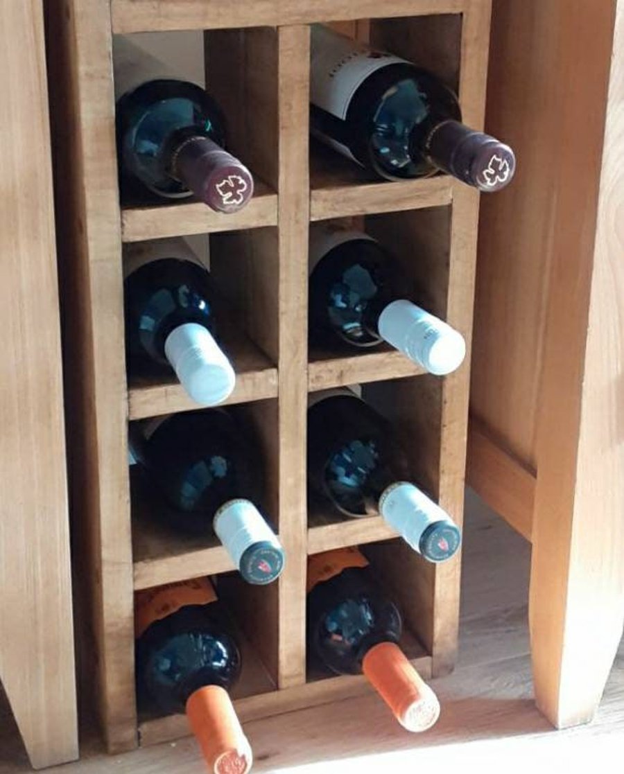 Display Racks Double Wine Rack StackVino 14-Shelf 48