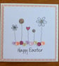 Pack of 3 Mini Easter Cards - Flowers and Sequins - Image 2