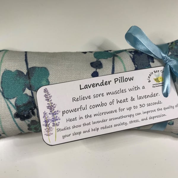 Lavender Pillow for Relaxation and Headache Relief Small Pamper Gift