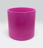 Large Statement Round Fuchsia Plant Pot 19 cm Indoor Planter - Image 6