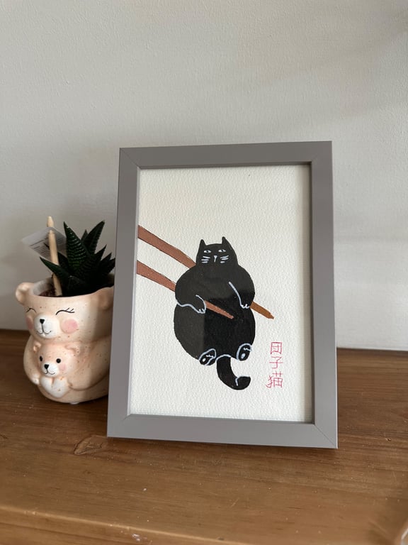 Sushi cat drawing 