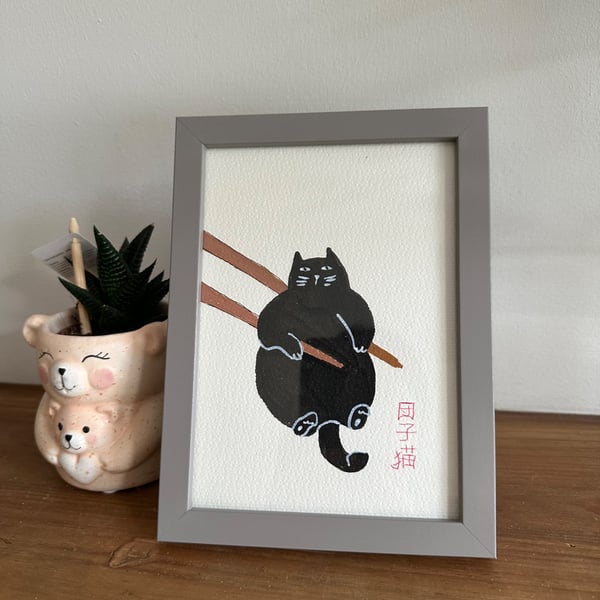 Sushi cat drawing 
