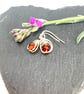 Sterling Silver Amber Earrings - Image 2