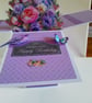 Birthday card. Pop up box Birthday card. Special occasion card. Ref 502 - Image 3