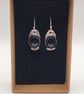 Onyx and Sterling Silver Dangle Earrings  - Image 9