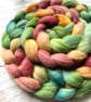 Kent Romney Spinning fibre 100g Christmas Pippin - Image 4